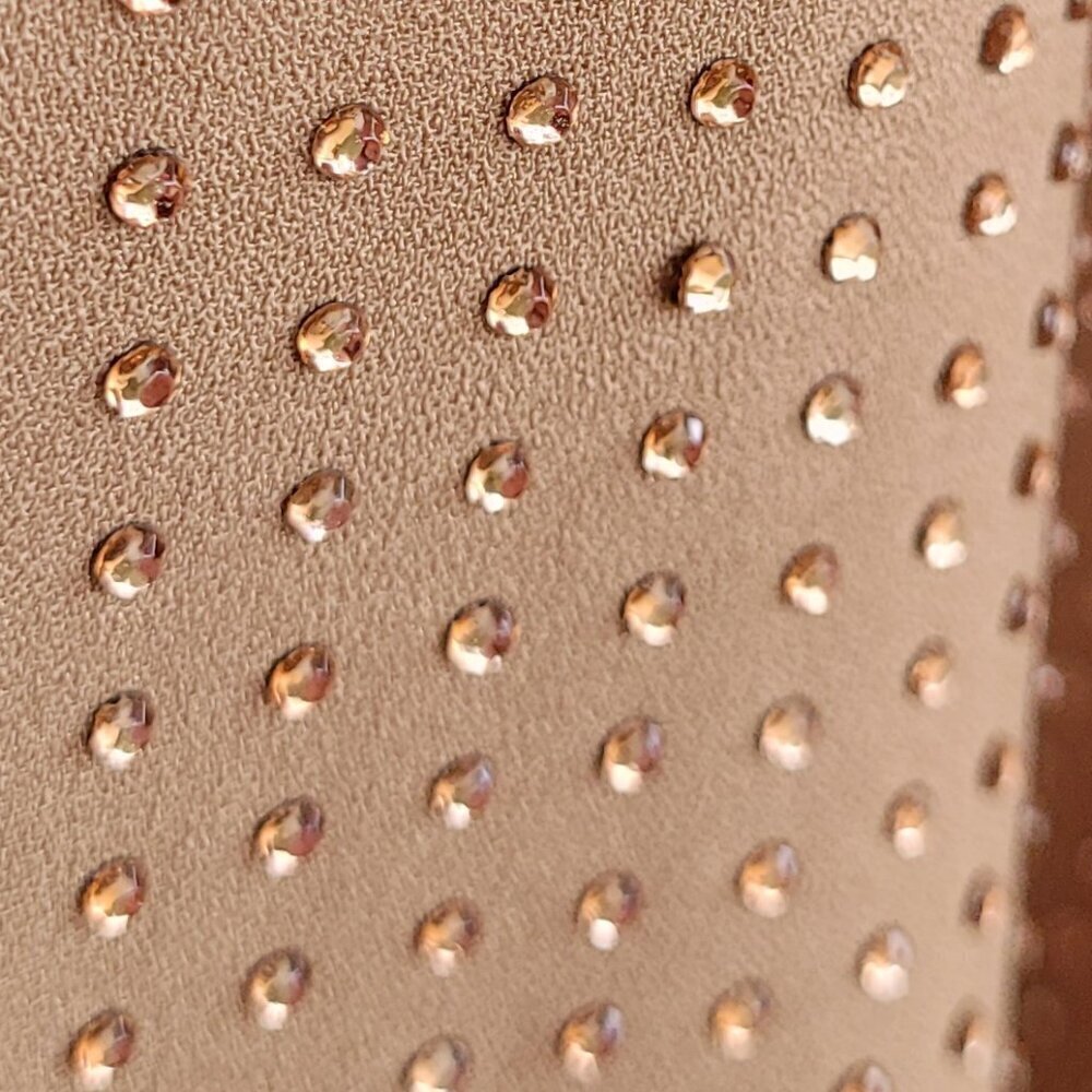 Reiss Matilda Brown Crystal Embellished Shirt Womens Size 6 Evening Party Top - Picture 5 of 15